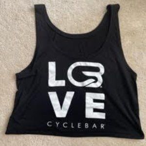 Cyclebar crop top, S/M